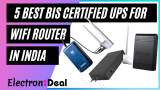 5 Best BIS Certified UPS For Wifi Router in India 2024